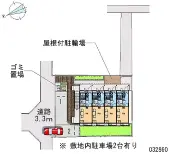 ★手数料０円★堺市西区鳳中町　月極駐車場（LP）